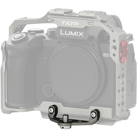 Tilta Lens Adapter Support for Panasonic LUMIX S5II / S5IIX Cage Titanium Gray